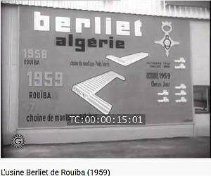 372 USINE BERLIET DE ROUIBA 1959